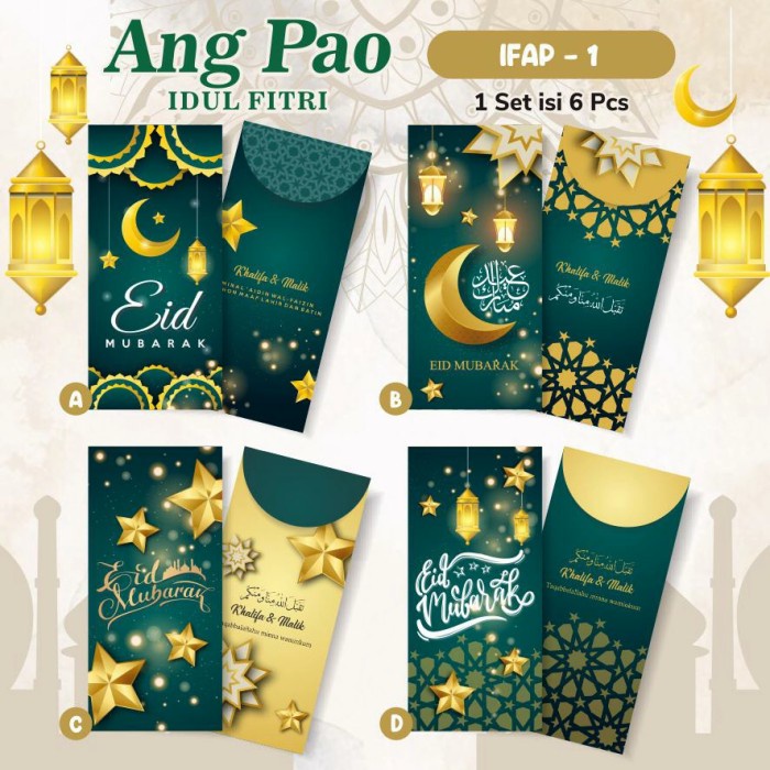 

Angpao Lebaran Custom Nama Idul Fitri Masjid Muslim Tebal Amplop Eid 6