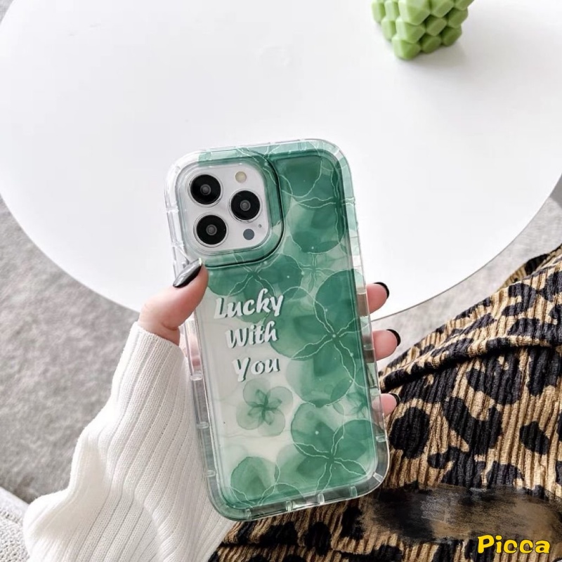 Ins Casing Bunga Bening Untuk Redmi Note11 9 10 10s 11s Redmi 9C NFC 10 A1 9A 10A 9T Note10s Note10 Note11 Note9 Art Tinta Bunga Shockproof Airbag Tpu Lembut Penutup Belakang