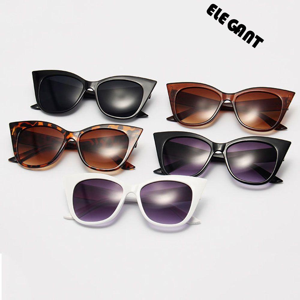 [Elegan] Cat Eye Sunglasses Trendy Fashion Classic Kacamata Anti Radiasi Perempuan Pria Korea Anti Radiasi Kacamata Eyewear Women Glasses