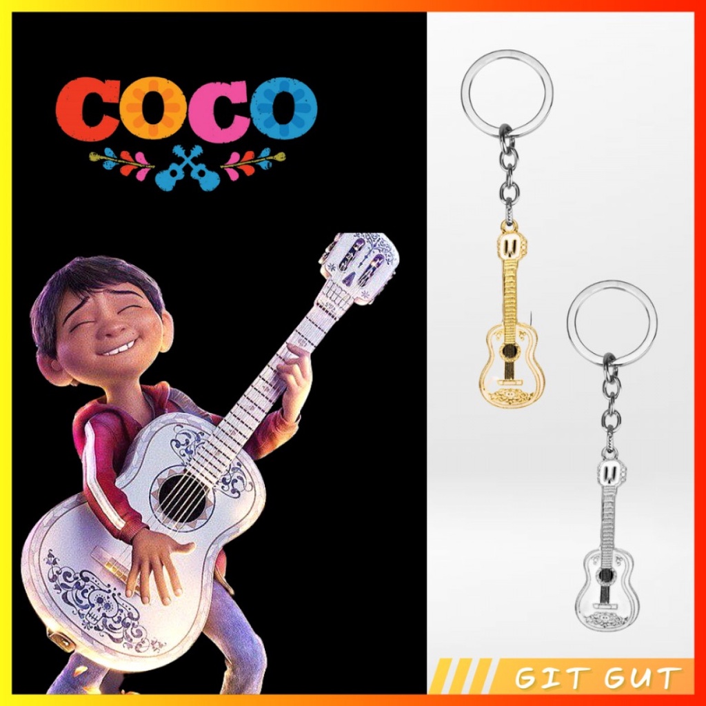 Keychain Gantungan Kunci COCO Hector's Guitar