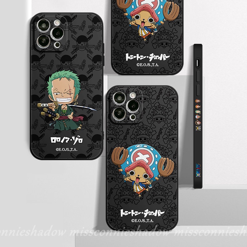 REDMI Case Motif Kartun One Piece Merek Trendy Redmi10 12C 9A A1 9T 9C NFC 9catatan12 10Pro 11 9 10s 8 10 Pro Plus Poco X5 F4 M4 M5 M3 Pro F3 X3 Pro MI 10 11 12 Lite Soft Case Zoro Lucu 10T