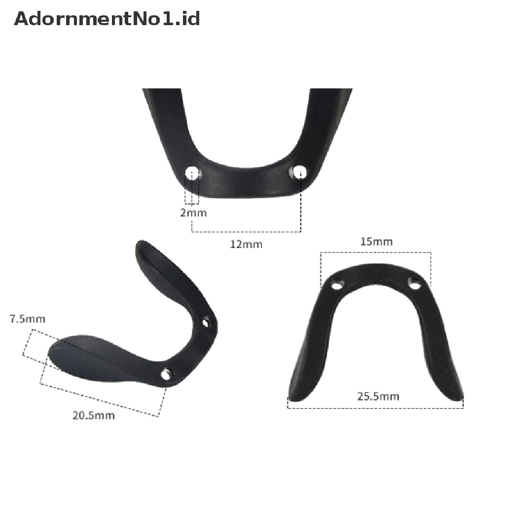 [AdornmentNo1] 2pcs Multistyle U Silicone Siam Kacamata Bantalan Hidung Lembut Untuk Anak Anak Di Kacamata Tembus Anti-Slip Nose Pad [ID]