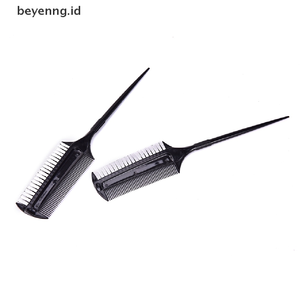 Beyen Professional Hairdressing Double Side Ting Combs Sikat Warna Rambut Alat Rambut ID