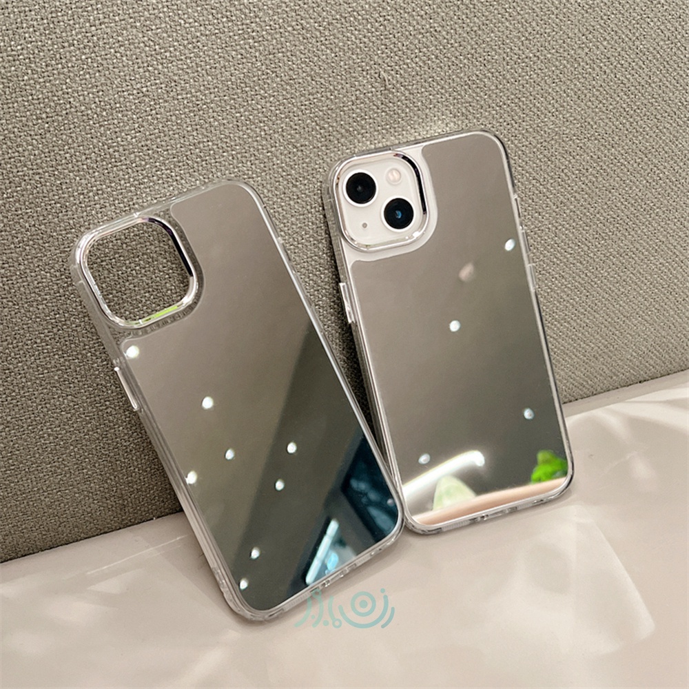 Mirror Plating Shone Case Untuk iPhone 14 Pro MAX Casing Iphone11 12 13 Pro MAX X XS MAX XR Case Full Cover Shockproof