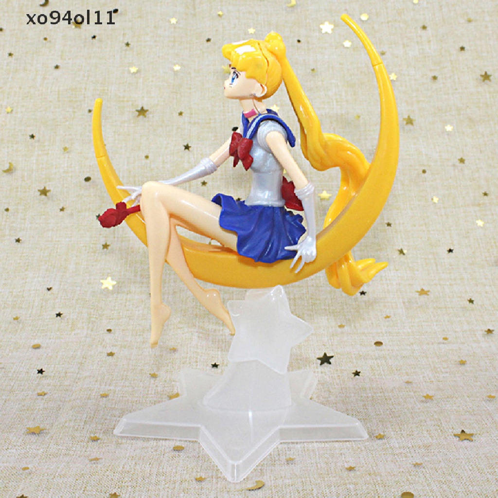 Xo Sailor Moon Dekorasi Kartun Boneka Pemandangan Air Es Bulan Boneka Sailor Moon Doll OL