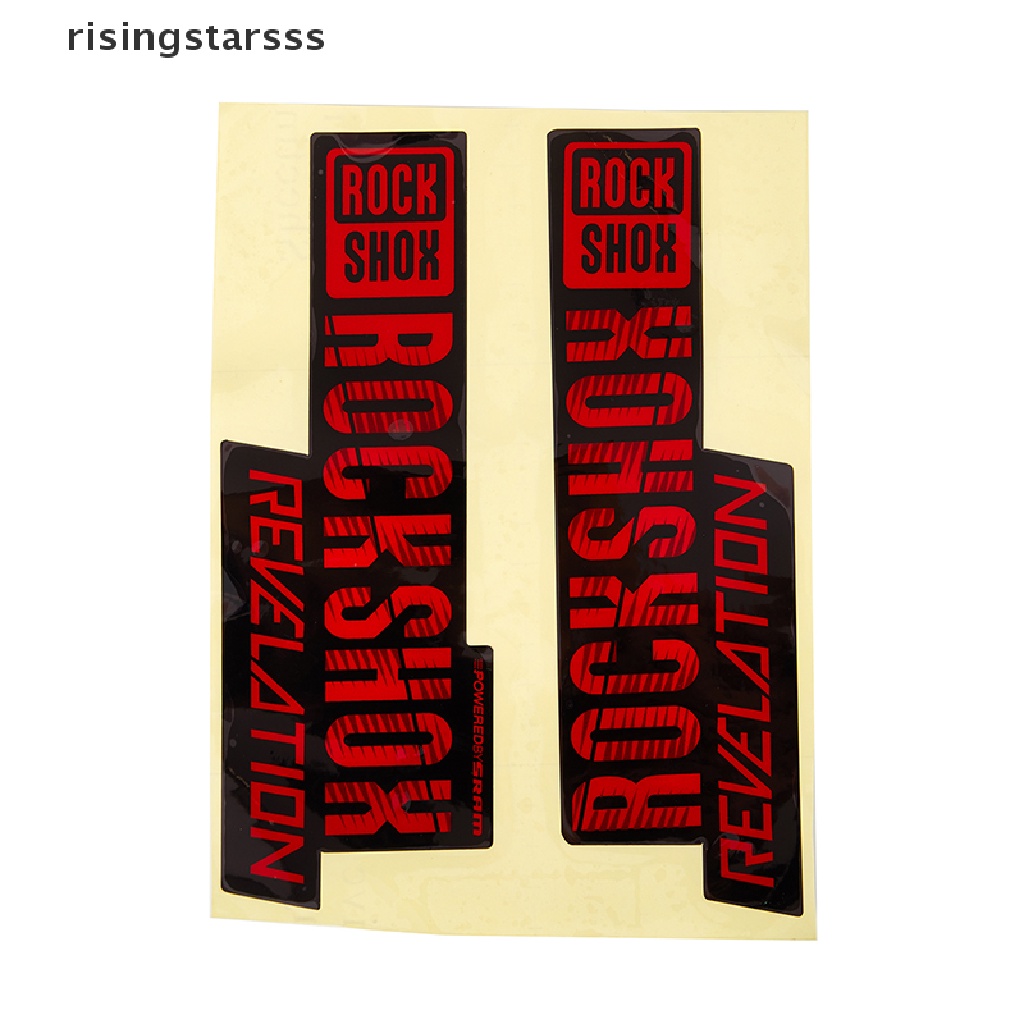 Rsid Span-NEW Garpu Depan Stiker Untuk Rock Shox SID Sepeda Jalan MTB Race Aksesoris decals NEW Jelly