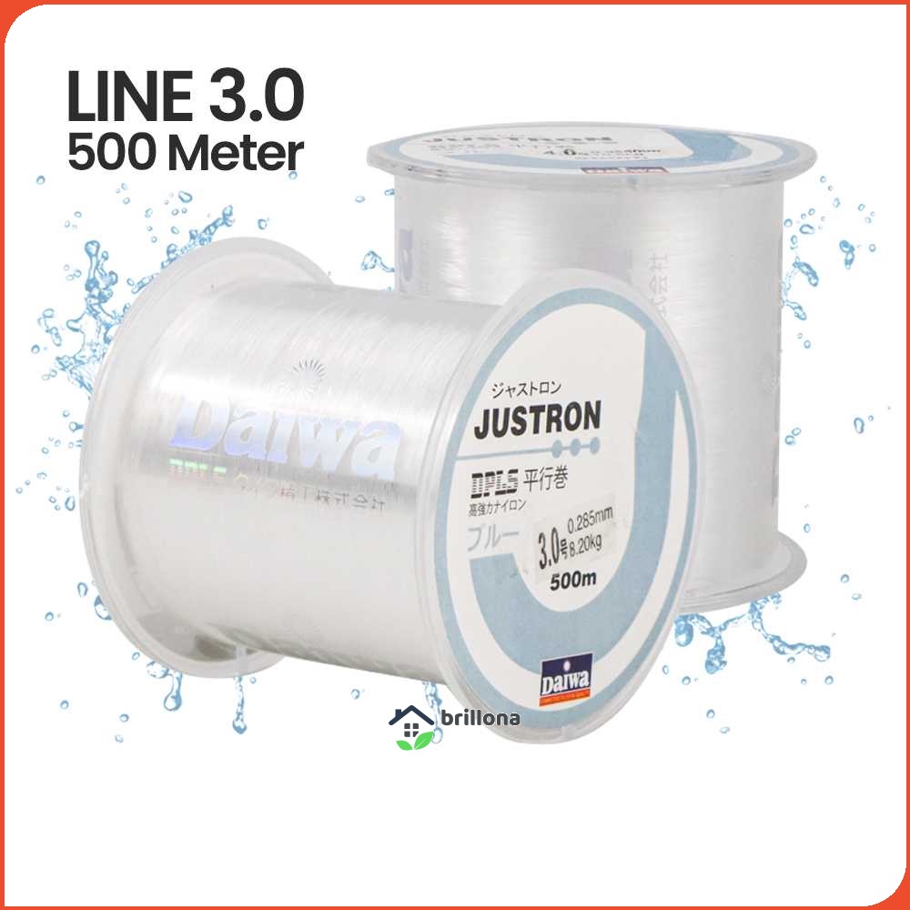 JUSTRON Senar Tali Pancing Nylon Series Braided 500 Meter - MR-500M