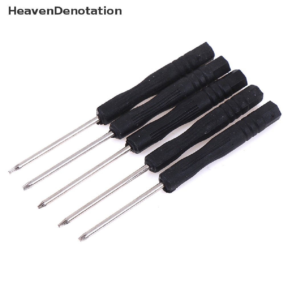 [HeavenDenotation] 5x Obeng Set T2+T3+T4+T5+T6 Alat Reparasi Cocok Handphone HDV