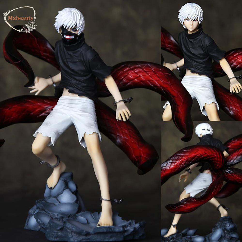 MXBEAUTY Decoration Ken Kaneki Figure Gift Awakened Ken Kaneki Tokyo Ghoul Anime Model Toy Good PVC 1/8 Scale 2 Heads Collectibles Action Figure