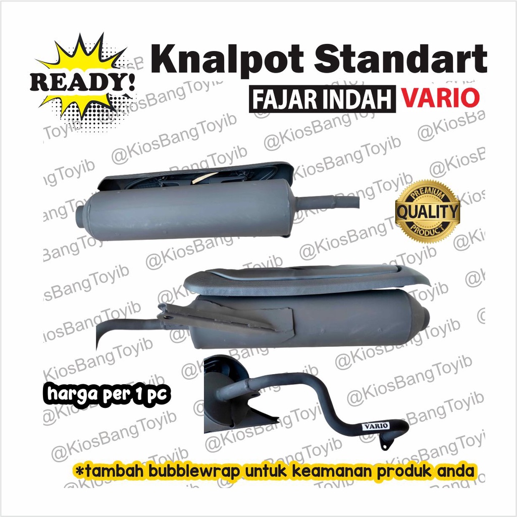 Knalpot Standart Standar ORI Honda VARIO CBS TECHNO 2006-2013 (FI)