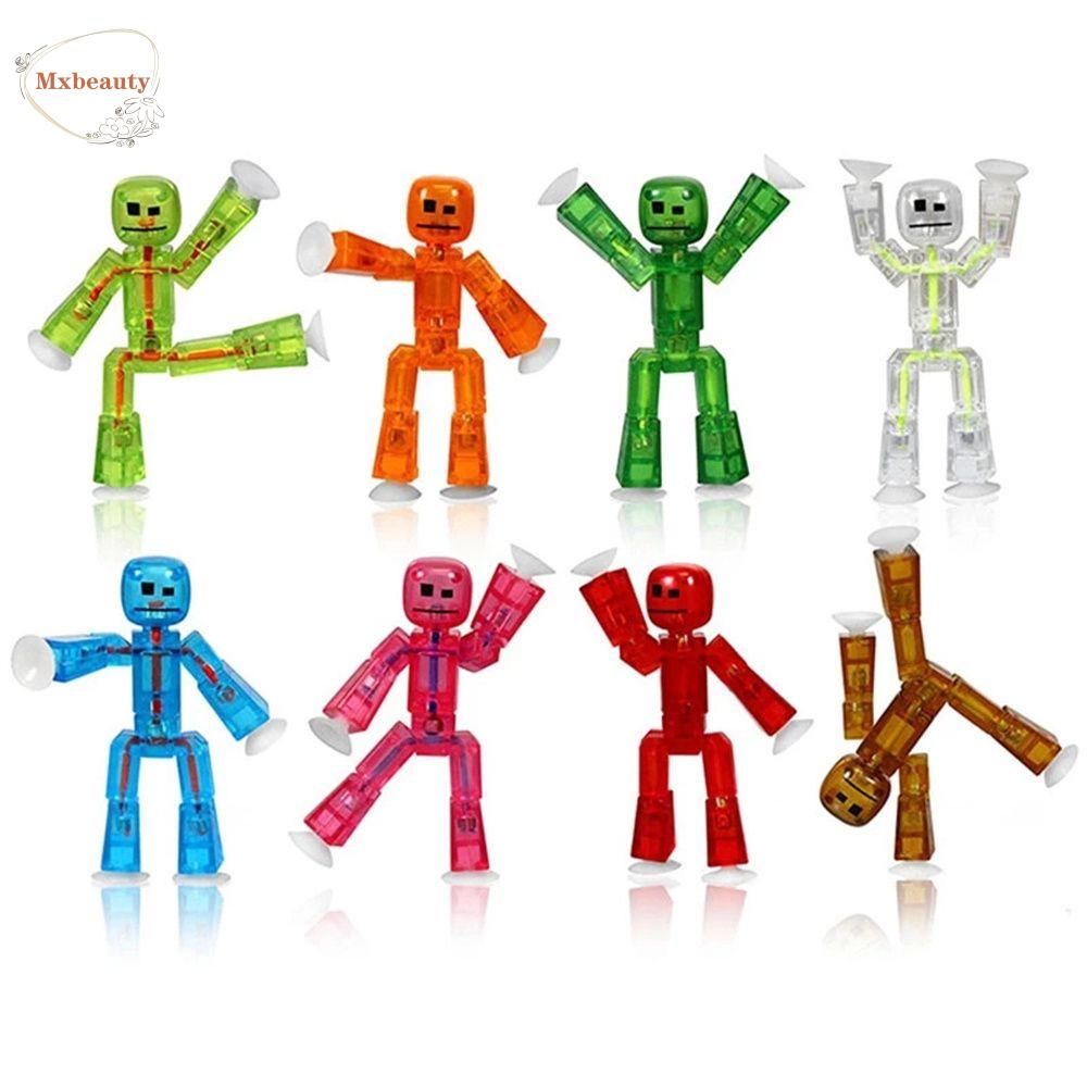 Mxbeauty Mainan Action Figure Stickbot Ukuran 8cm Untuk Anak Laki-Laki