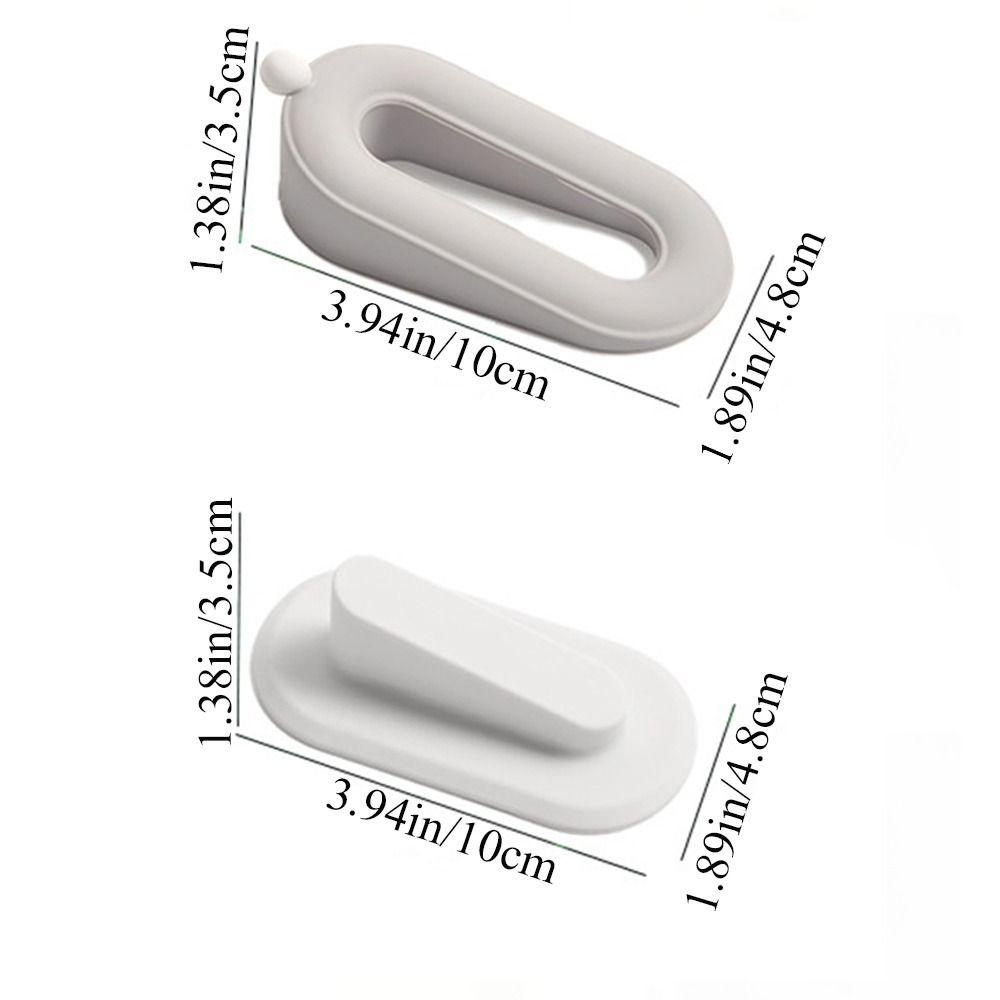 [Elegan] Door Stopper 1Pcs Pelindung Dinding Heavy Duty Untuk Rumah Kantor Dengan Wadah Penyimpanan Wedge Doorstop