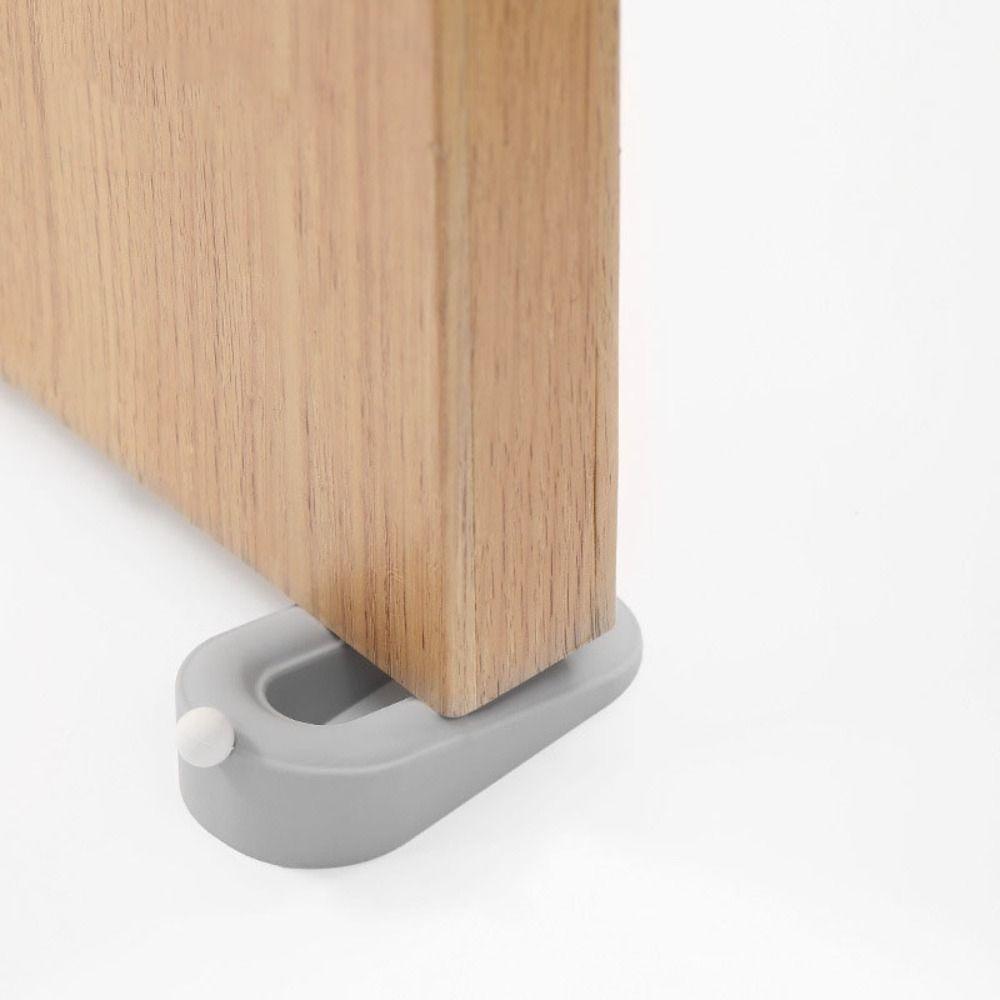 [Elegan] Door Stopper 1Pcs Pelindung Dinding Heavy Duty Untuk Rumah Kantor Dengan Wadah Penyimpanan Wedge Doorstop