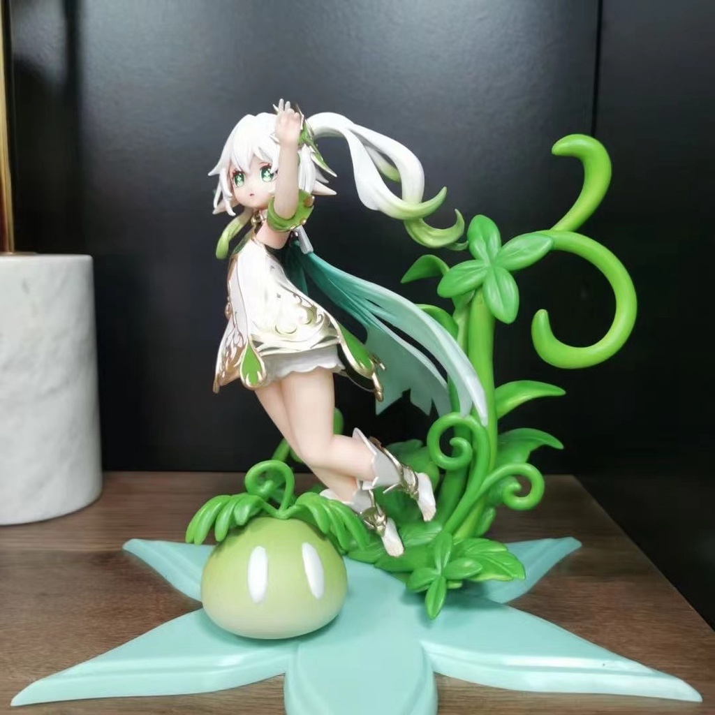 Figure Anime Genshin Impact Grass God Nahida Lesser Lord Kusanali Action Figure Game Genshin Impact Figure Model Kolekte