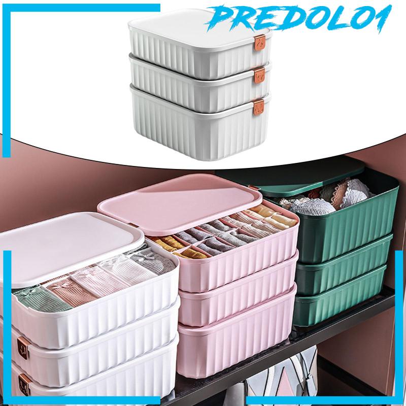 [Predolo1] 3buah Laci Organizer Lemari Rumah Tangga Menghemat Ruang Lemari Kotak Penyimpanan