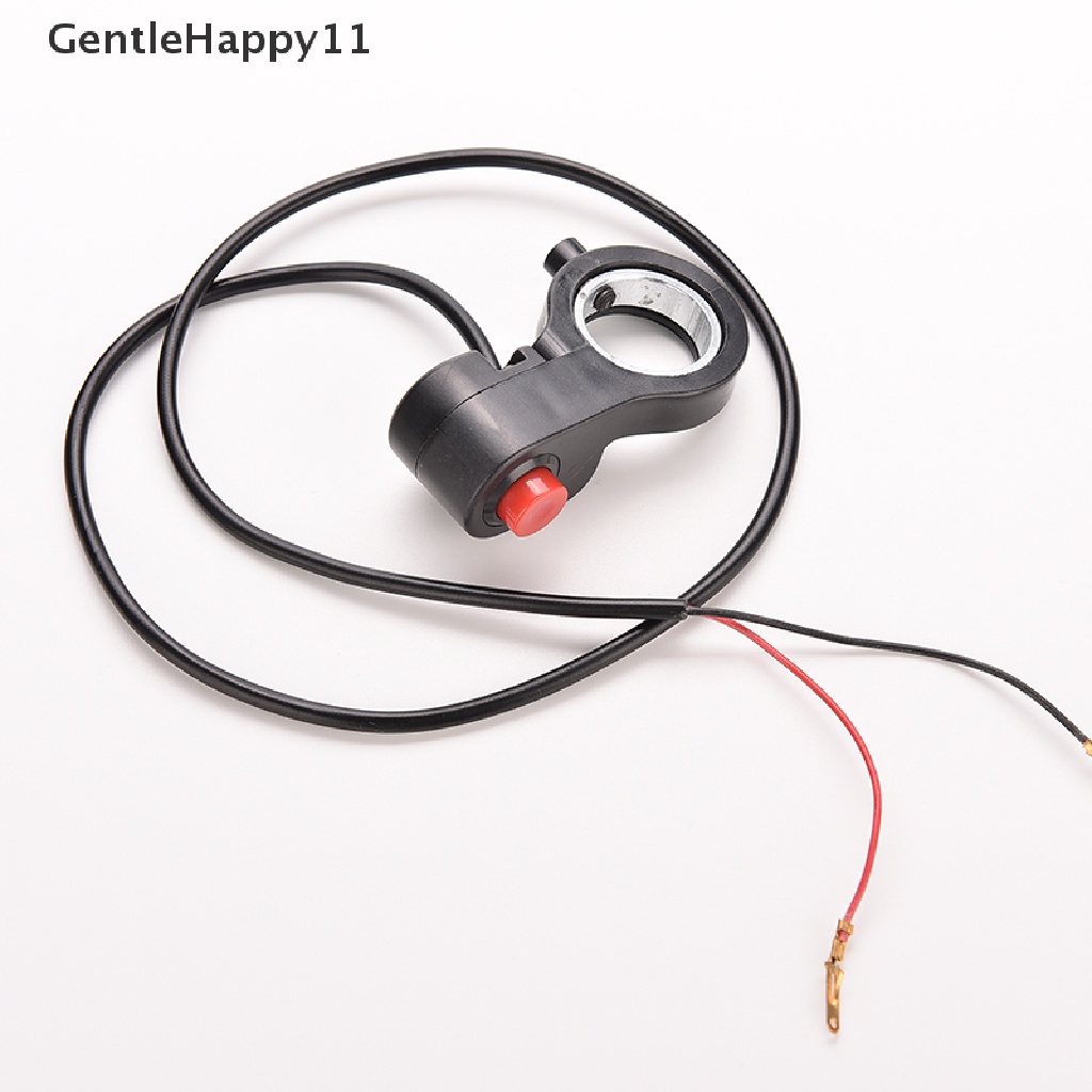 Gentlehappy 7per8 &quot;Setang Motor ATV SUV Klakson Sepeda Starter Kill Switch Tombol On Off id