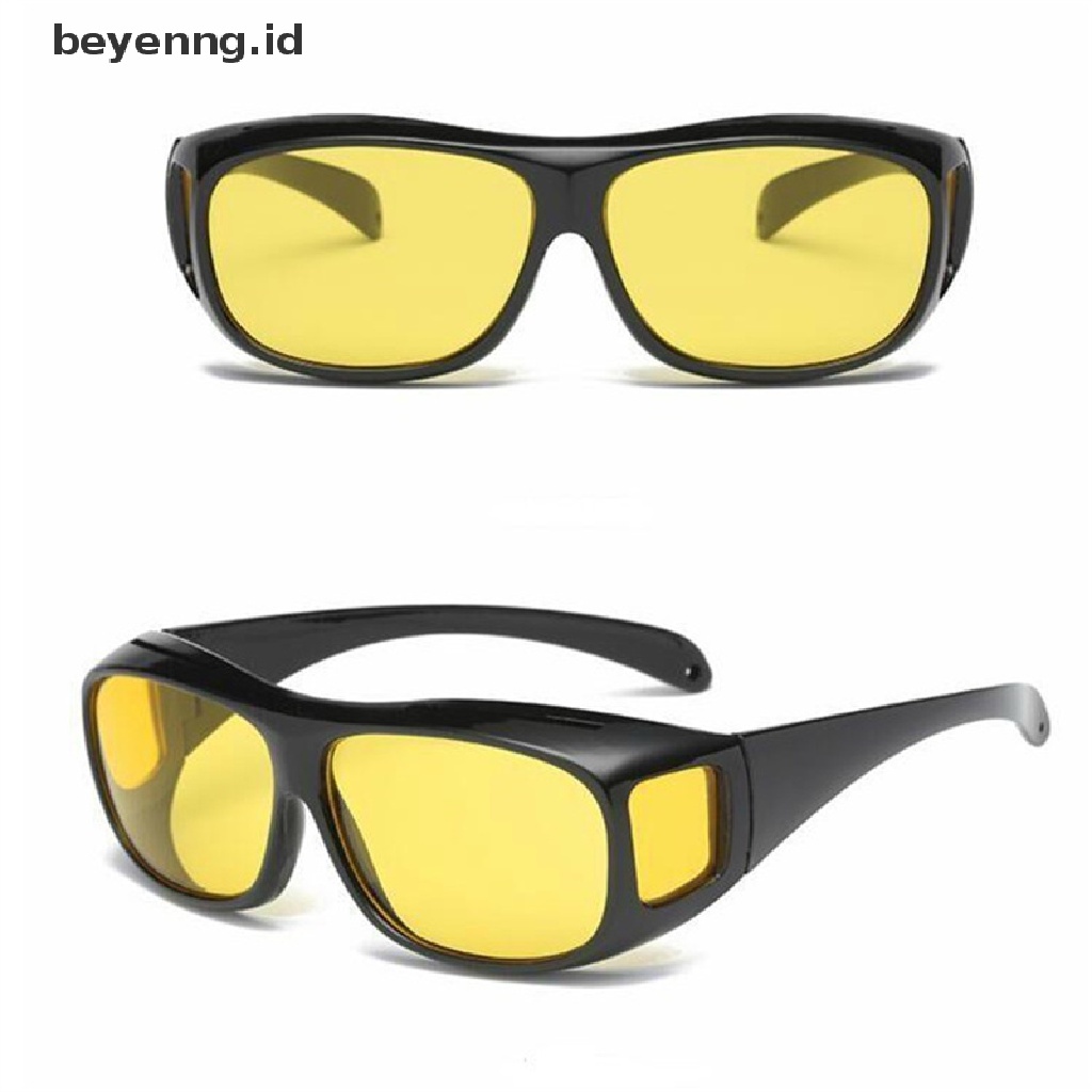 Beyen Kacamata Night-Vision Pelindung Gears Sunglasses Anti Silau Kacamata Mengemudi Mobil ID