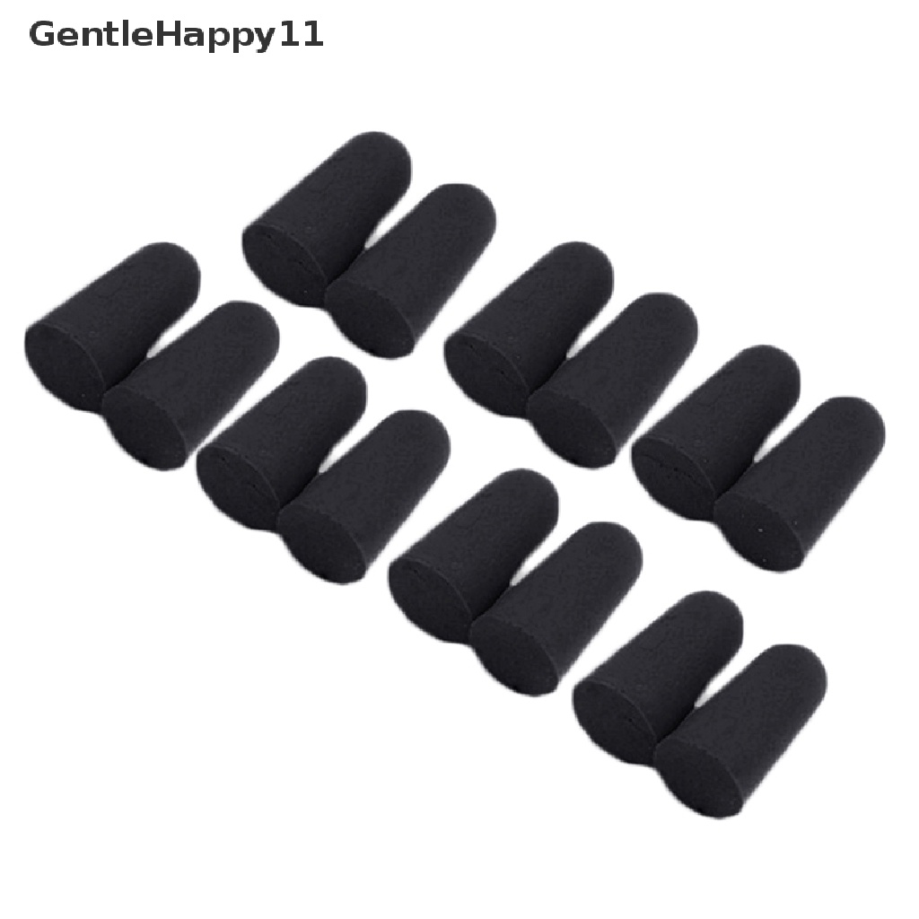 Gentlehappy 20Pcs Busa Spons Ear Plugs Anti Bising Snore Earplug Nyaman Untuk Tidur Belajar  Id