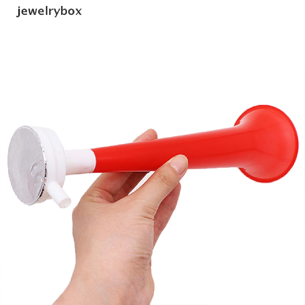 [jewelrybox] Cheer Plastic Horn Football Game Fans Alat Peraga Ceria Vuvuzela Kid Terompet Butik