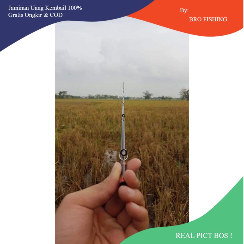 Top section ujung Joran Cacing merah Relix nusantara