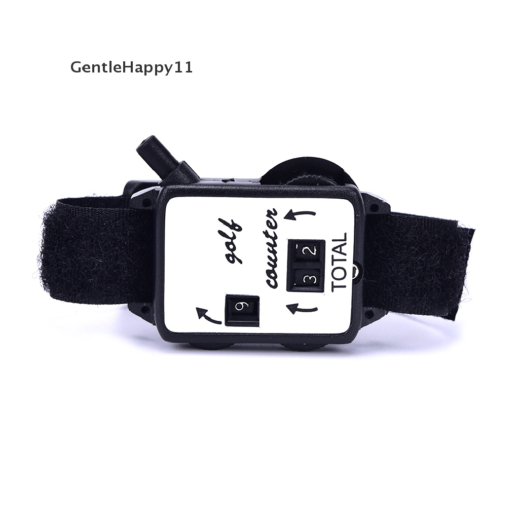 Gentlehappy Golf Score Stroke Keeper Count Watch Putt Counter Tembakan Dengan Wristbandc id