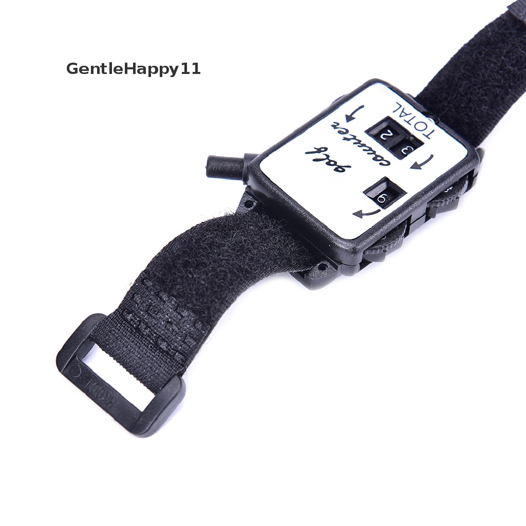 Gentlehappy Golf Score Stroke Keeper Count Watch Putt Counter Tembakan Dengan Wristbandc id