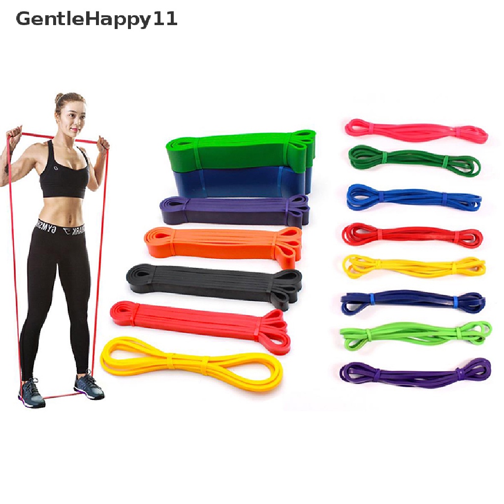 Gentlehappy Heavy Duty Workout Resistance Loop Set Band Set Fitness Rumah Yoga Gym Pull Up id