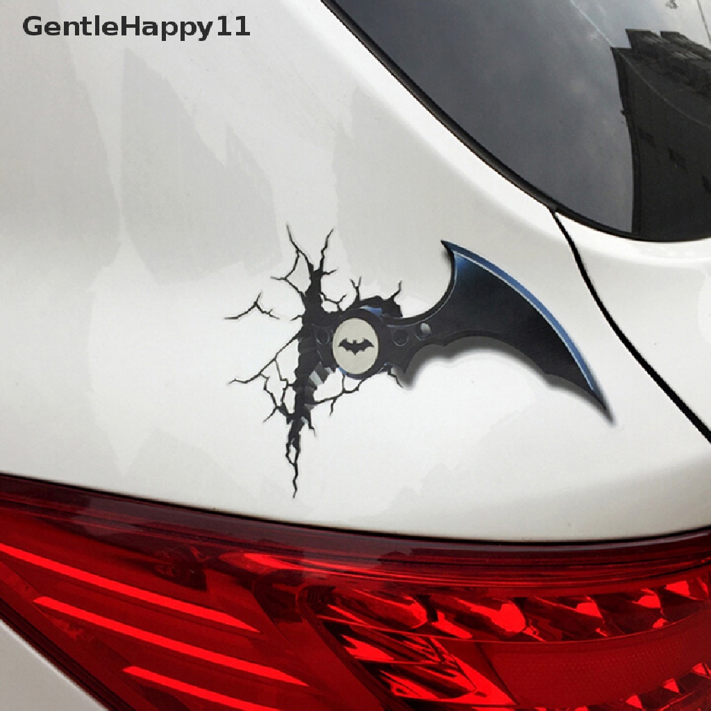 Gentlehappy 1Pc Avengers Mobil ers decals 3d ironman/spiderman Kreatif ers id