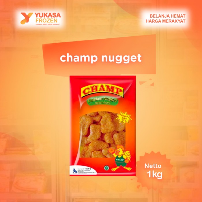 

Champ Nugget Ayam 1kg