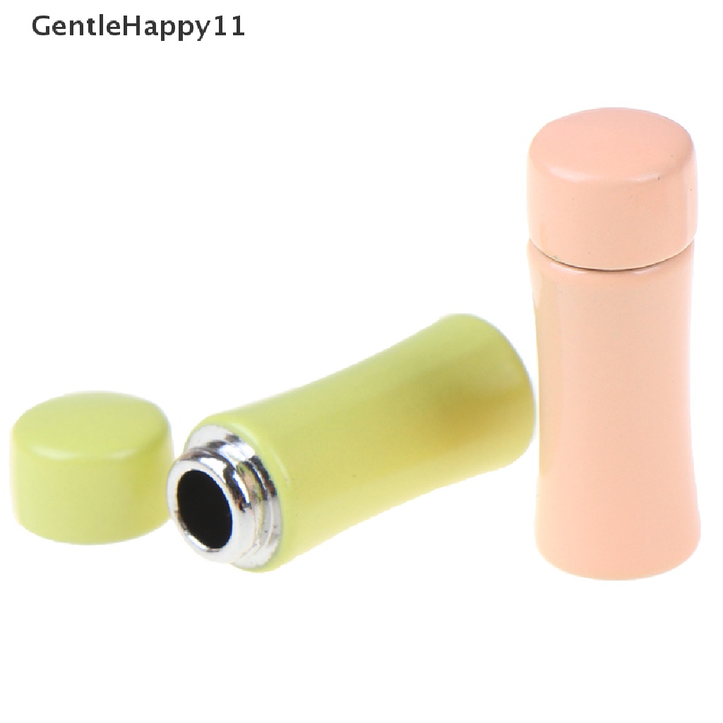 Gentlehappy1:12rumah Boneka Miniatur Cangkir Air insulag cup Bisa Dibuka Simulasi Mainan id