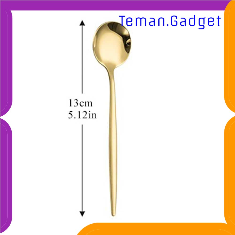 TG - DPR Moitakiy Sendok Teh Tea Spoon Stainless Steel 6PCS - F80