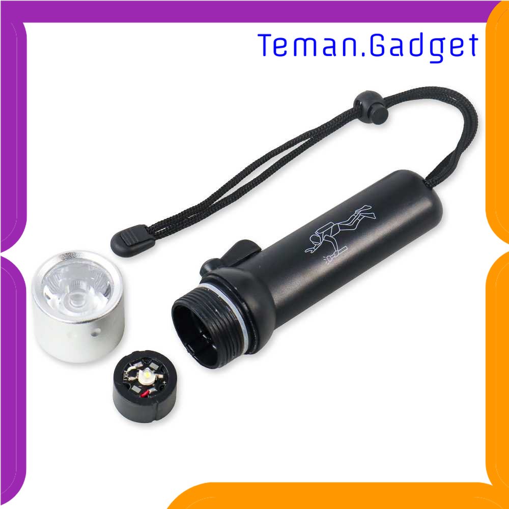 TG - OLR TaffLED Senter Bawah Air Scuba Diving Q5 180 Lumens - WY6018