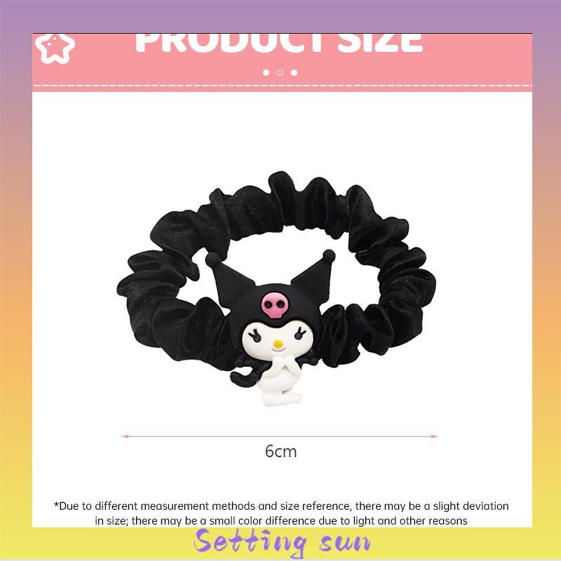 Ikat Rambut kartun Tali rambut yang lucu Aksesoris rambut manis untuk anak perempuan TN