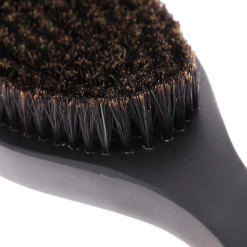 Power Sikat Rambut Gelombang Bulu Babi Hutan Lembut Lengkung Gagang Premium Magic Wave Brush ID