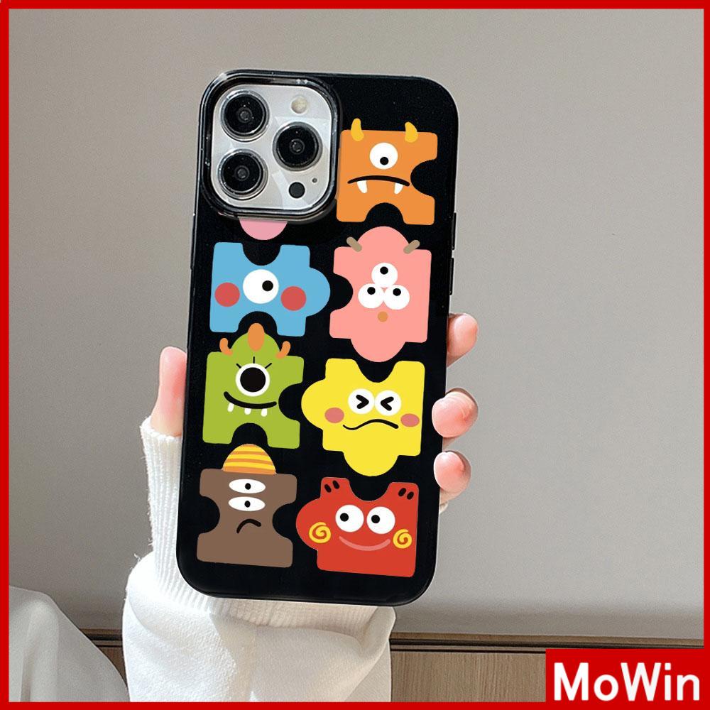 For iPhone 14 Pro Max iPhone Case Black Pink Glossy TPU Soft Case Shockproof Protection Camera Cute Cartoon Compatible with iPhone 13 Pro max 12 Pro Max 11 xr xs max 7Plus 8Plus