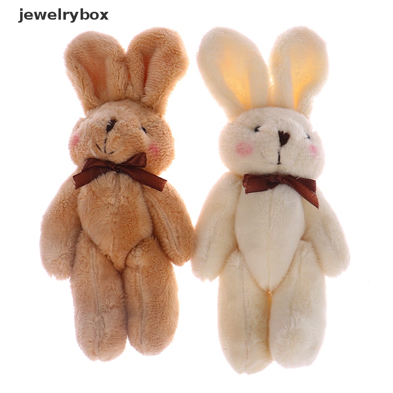 [jewelrybox] 1pc Cute Rabbit Cute Pendant Plush Doll Boneka Beruang Boneka Lembut Lucu Aksesoris Butik