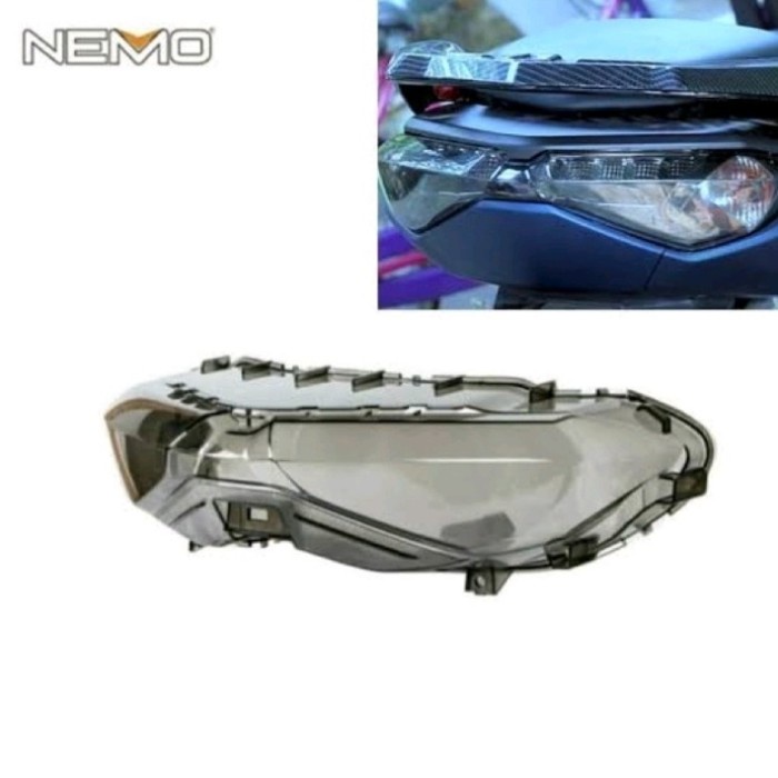 Mika lampu belakang - mika stoplamp nmax new 2020-2021 smoke