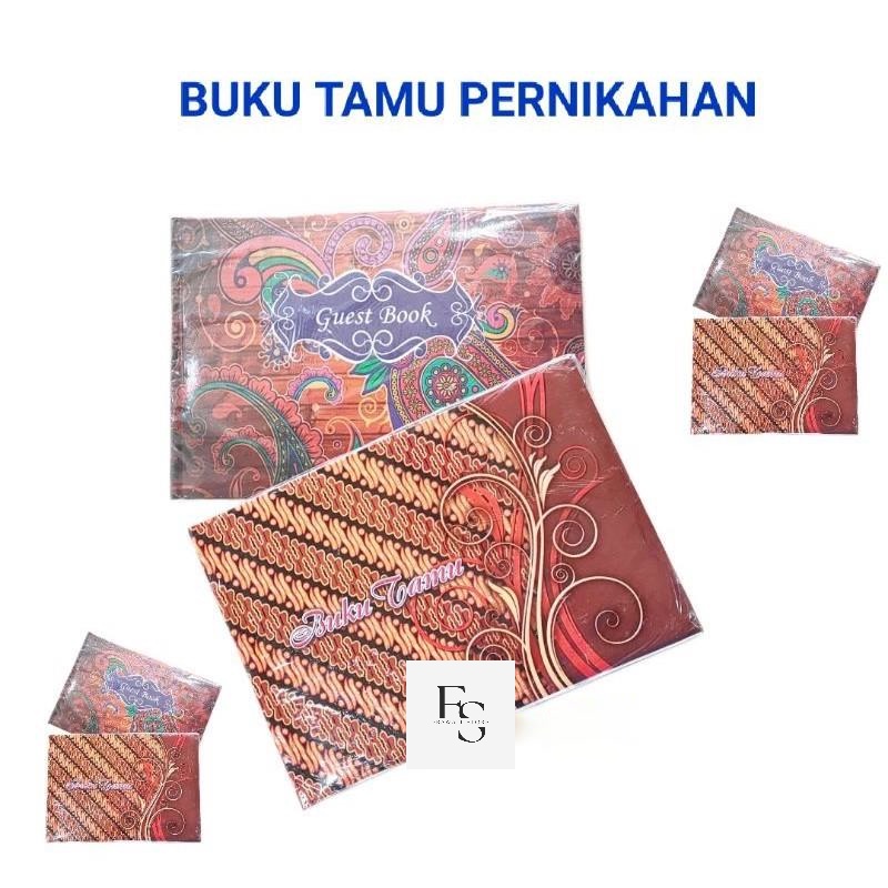 

Buku Tamu Pernikahan Wedding Guest Book