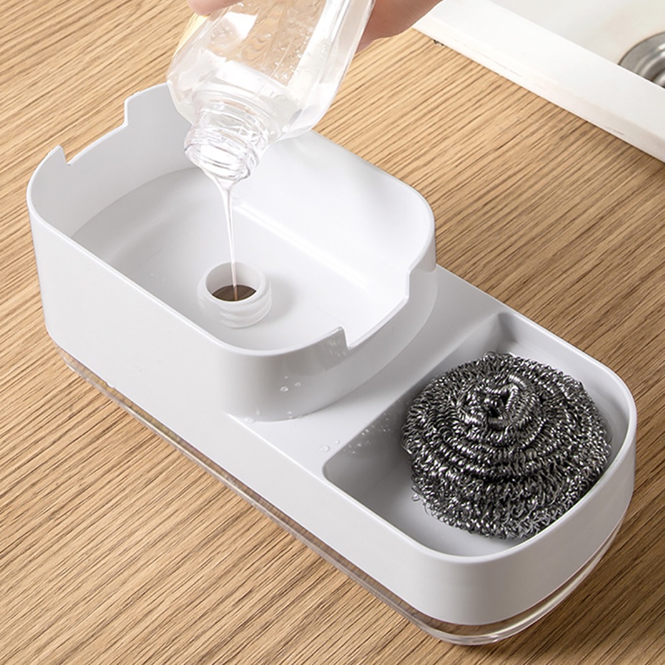 【COD】Kitchen Soap Dispenser/Tempat Sabun Cuci Piring/Box Soap Box/Tempat Sabun Cuci Piring 600ML