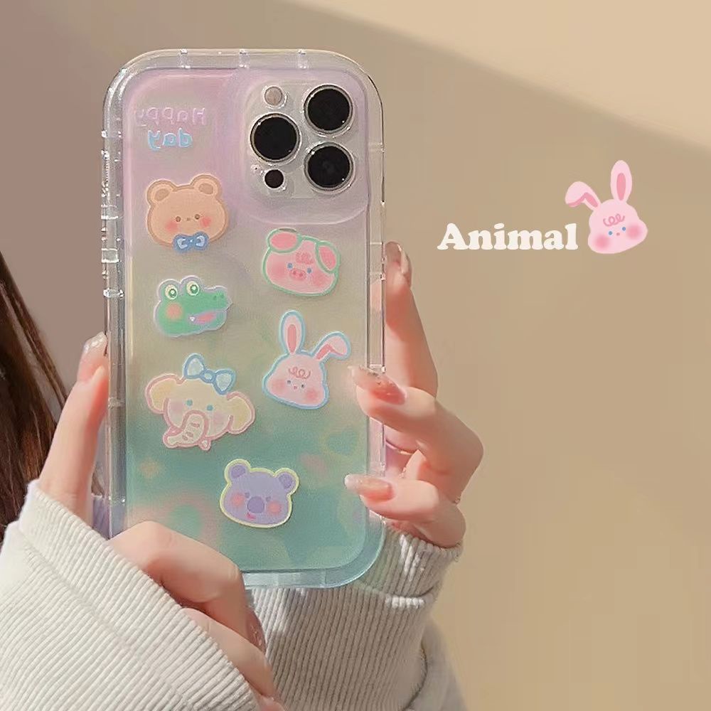Cocok Untuk Iphone14 Pro Max iPhone Phone Case Airbag Protection Phone Case Kamera Tahan Guncangan Kompatibel Dengan Iphone13 13prm iPhone 11 7Plus 8Plus Xr XS 12 Pro Max 12mini 13mini Phone Case