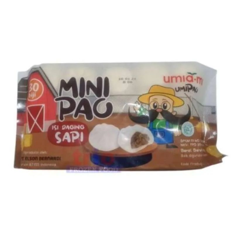 UMIA-MI Mini Pao Sapi Isi 30