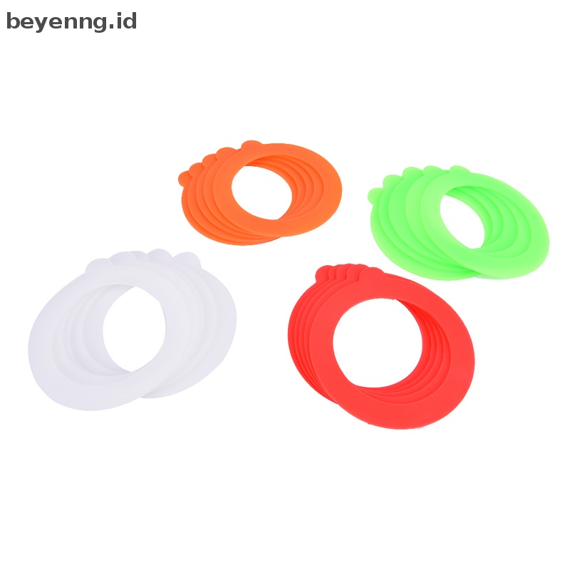 Beyen 5Pcs Gasket Toples Silikon Food Storege Jars Pengganti Kedap Udara Anti Bocor ID