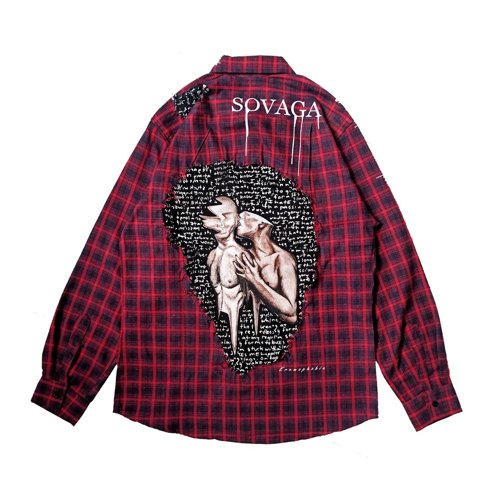Eremophobia | Mental Illness Series | Sovaga Flannel Shirt