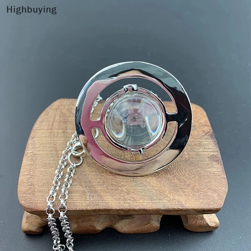 Hbid Planet Saturnus Kristal Orb Kalung Anting Stud Jewellery Wanita Perhiasan Hadiah Glory