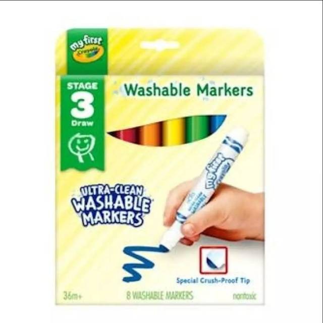 

My First Crayola Stage 3 Washable Marker - 8 Colors