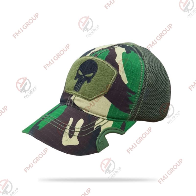 Topi Coak Tactical Punisher Premium / Topi Tactical Punisher Baseball Cap / Topi Baseball Coak Punisher - Loreng Malvinas