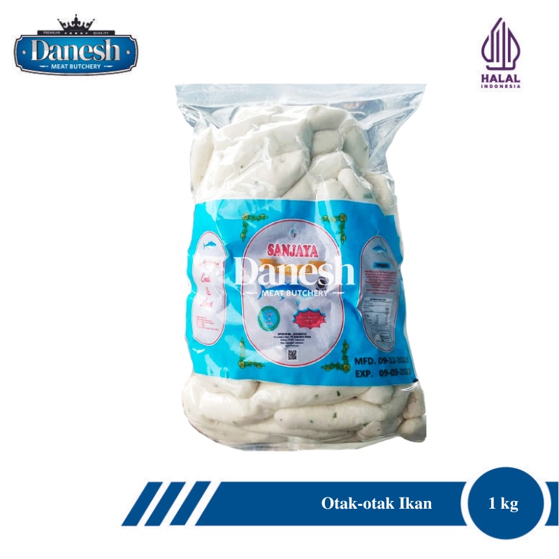 Otak Otak Ikan Sanjaya 1kg Frozen Food Halal