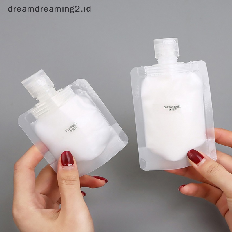 (drea) Botol Cairan Makeup Kemasan Botol Portable Travel Bottle Cosmetic Packing Bag//