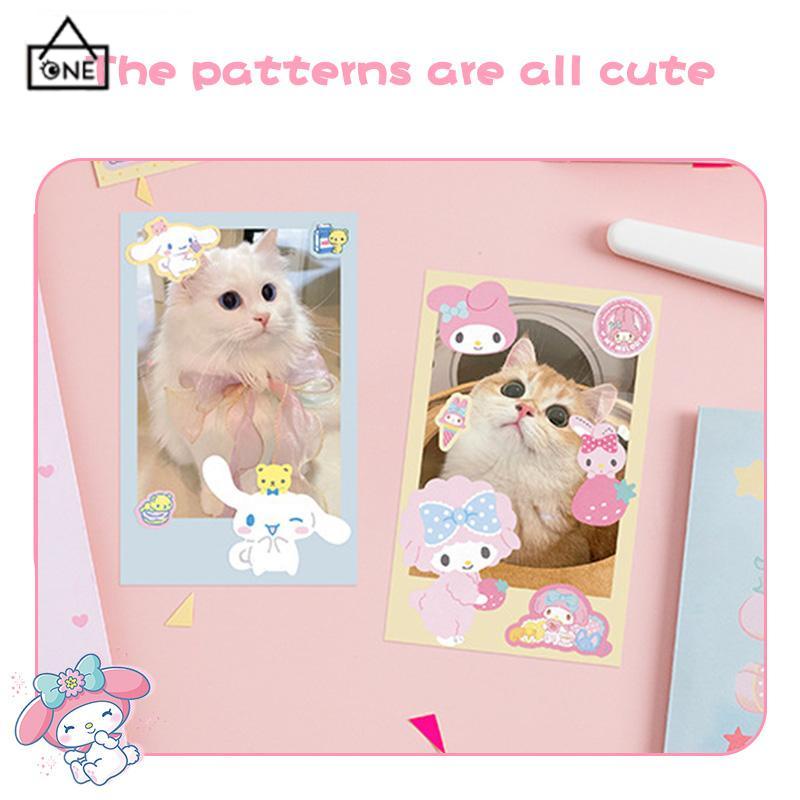 COD❤️450pcs Stiker Kuromi Waterproof Kartun ekorasi DIY Sanrio MELODY CINNAMOROLL Purin-A.one