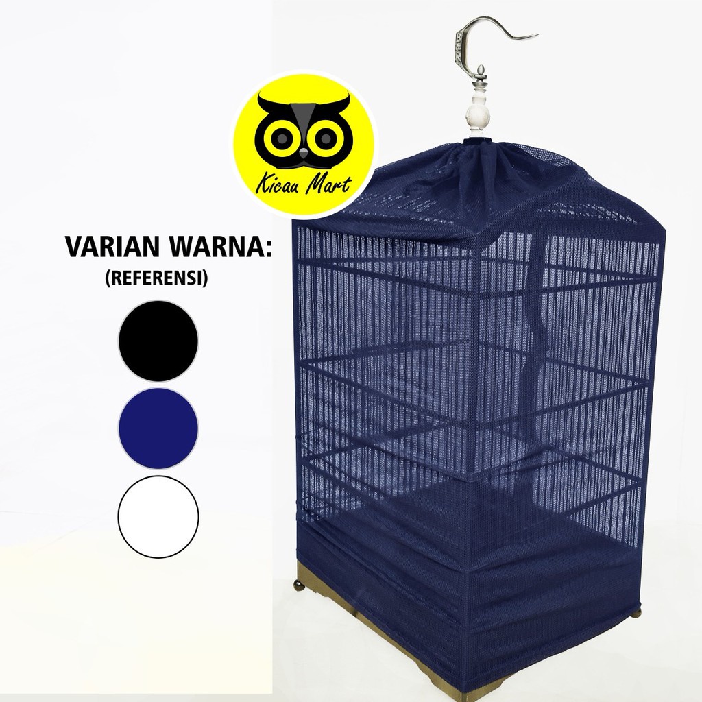 KRODONG SANGKAR KOTAK TRANSPARAN KERODONG KANDANG BURUNG MEREK SEMPATI KAIN PENUTUP TUTUP KTKTRF